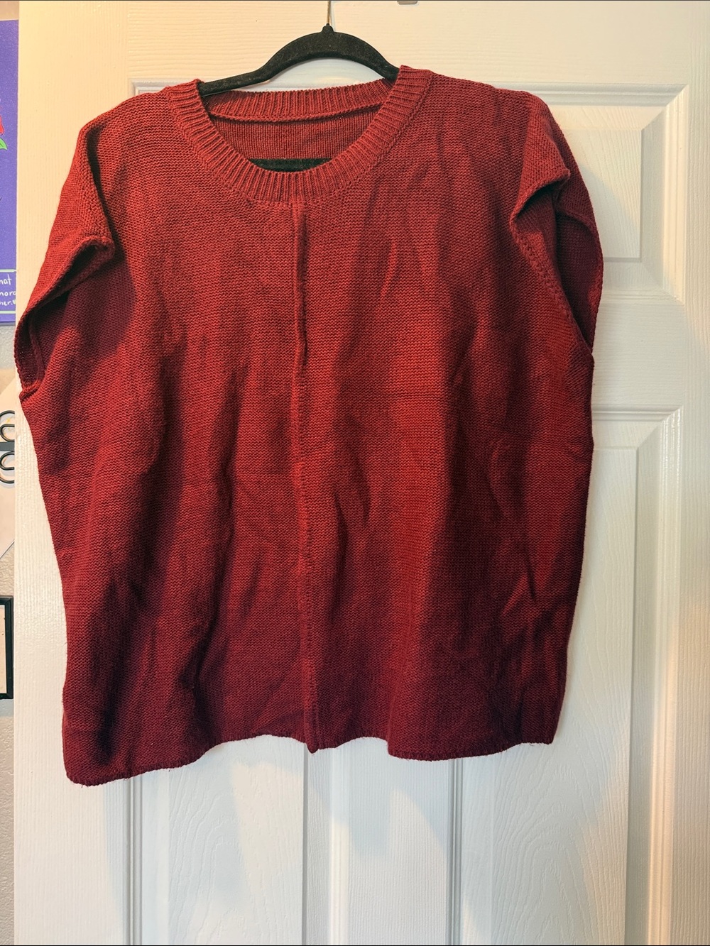 Red sweater